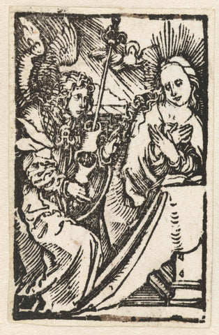 Annunciatie, Albrecht Dürer (circle of), 1503 Canvas Print