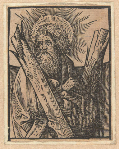 The Apostle Andrew, anonymous, 1518 - 1550 Canvas Print