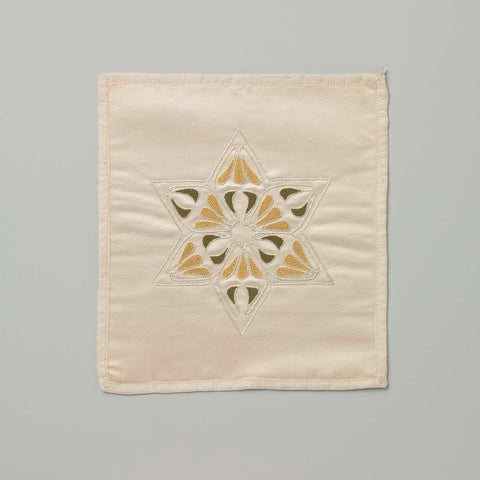 Handicraft with six-pointed star, Aagje Tiket, c. 1900 Canvas Print