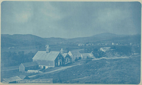 Exterior of the chaplaincy of Coös County in Dover, anonymous, c. 1884 - in or before 1889 Canvas Print