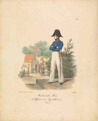 Officer of Health, 1820-1825, Jean Baptiste Madou, 1825 - 1827 Canvas Print