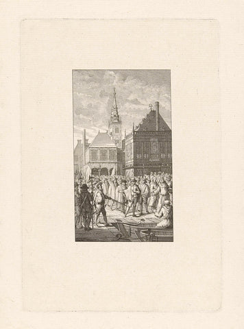 Alteratie van Amsterdam, 26 May 1578, Theodoor Koning, 1778 Canvas Print