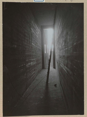 Entrance of air raid shelter A in Heemskerk, 1939 - 1941 Canvas Print