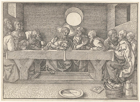 Last Supper, Albrecht Dürer, 1523 Canvas Print