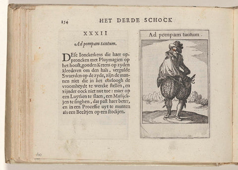 XXXII Ad pompam tantum, Roemer Visscher, 1614 Canvas Print