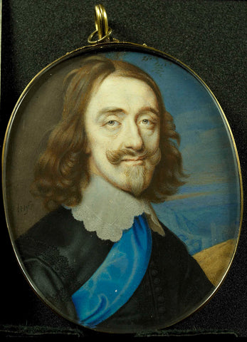 Charles I (1600-49), King of England, John Hoskins, 1610 -1664 Canvas Print