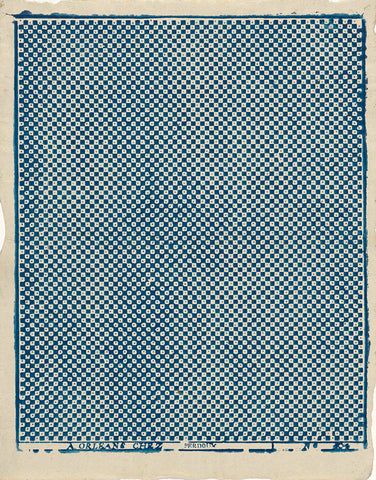 Leaf with chessboard pattern, Pierre-Fiacre Perdoux, 1780 - 1808 Canvas Print