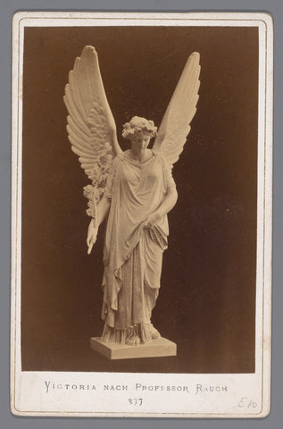 Sculpture of Victoria, anonymous, c. 1870 - c. 1890 Canvas Print