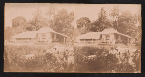 Old office in Merawang, Robert Julius Boers, 1900 - 1922 Canvas Print