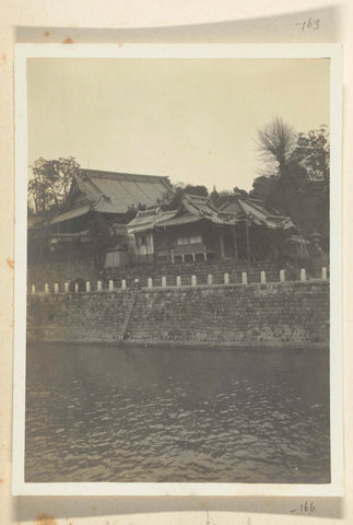 Yokohama temple, Geldolph Adriaan Kessler, after 1908 Canvas Print