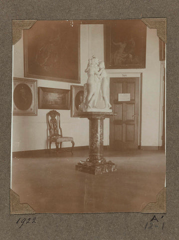 Room 364 in the Drucker extension in 1922, 1922 Canvas Print