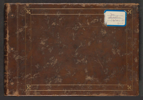 Photo album offered to A. van der Eyk by the staff of the Surabaya office of the HVA on his departure from Java in April 1931, Atelier Kurkdjian, 1931 Canvas Print