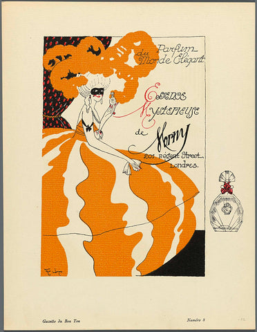 Gazette du Bon Ton. Art – Modes & Frivolités: Advertising Material, Félix Lorioux (possibly), 1920 Canvas Print