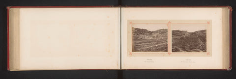 View of the Kidron valley, Félix Bonfils, c. 1873 - in or before 1878 Canvas Print