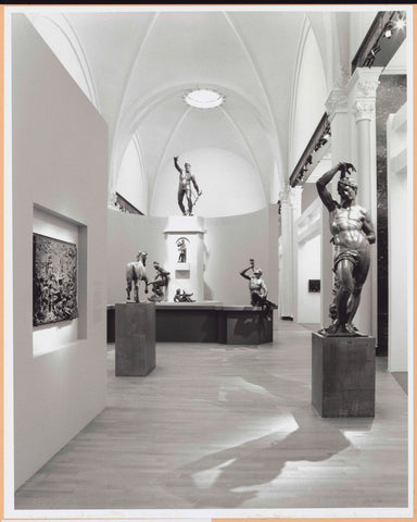 Room with a relief on the left and a relief on the right front of St. Sebastiaan, c. 1998 - c. 1999 Canvas Print