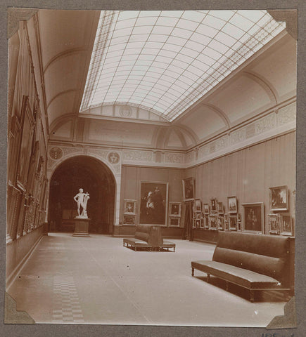 The Van der Hoopzaal seen from the east, 1895 - 1915 Canvas Print