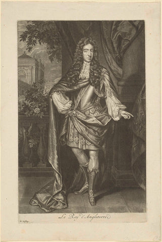 Portrait of William III, Prince of Orange, anonymous, 1688- 1749 Canvas Print