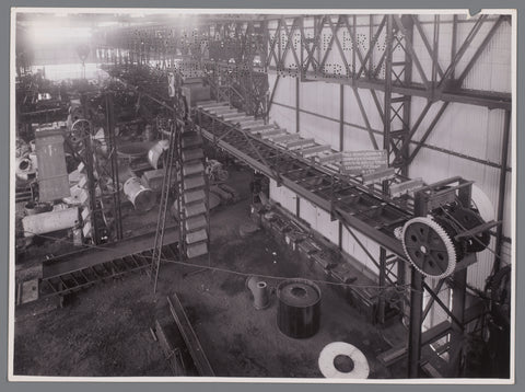 Conveyor belts, anonymous, 1927 Canvas Print