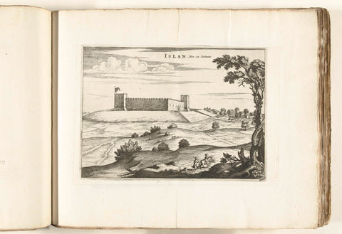 View of Islan in Dalmatia, c. 1702, anonymous, 1702 - 1703 Canvas Print