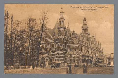 Brussels International Exhibition 1910, Star, 1910 Canvas Print