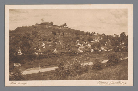 Semarang. New Tjandiweg, O. Hisgen & Co., c. 1900 Canvas Print