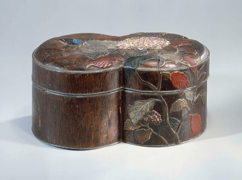 Box with lid, Ritsuô (possibly), c. 1675 - c. 1725 Canvas Print