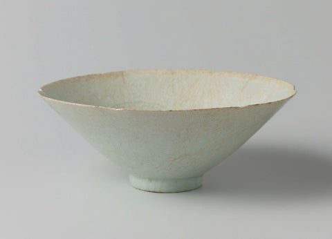 Conical bowl with three incised medallions, anonymous, c. 960 - c. 1279 Canvas Print