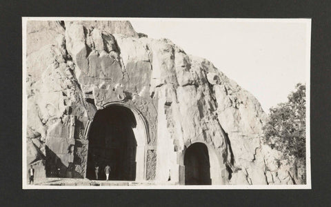 Arch of the Garden (Tahkt-i-Bustan), Kirmanshah, Persia, A.G.A. van Eelde, 1925 Canvas Print