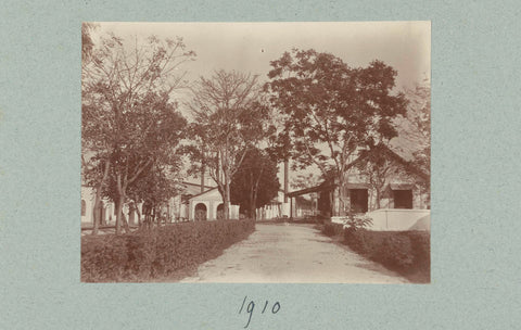 The main and outbuildings on the factory site at Madura., Frits Freerks Fountain Fz. (attributed to), c. 1910 Canvas Print