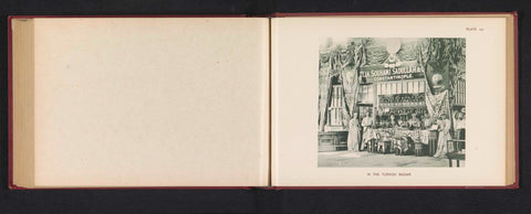 Replica van een Turkse bazaar op de World's Columbian Exposition in Chicago in 1893, Charles Dudley Arnold, 1893 Canvas Print