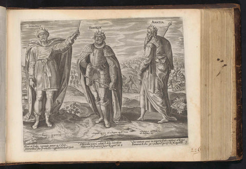 Josafat, Joram en Achazja, anonymous, Jan Snellinck (I) (attributed to), 1646 Canvas Print