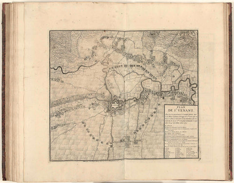 Siege of Saint-Venant, 1710, Pieter Devel, 1710 Canvas Print