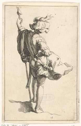 Private, Frederick Bloemaert, after 1635 - 1669 Canvas Print