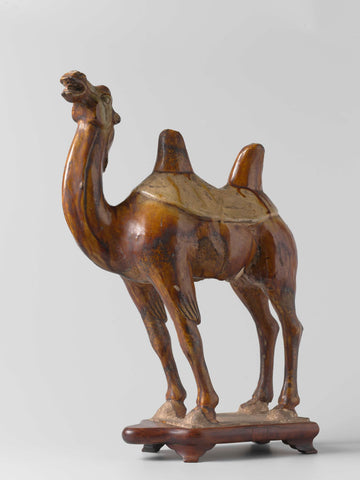 Funerary figure in the shape of a camel, anonymous, c. 618 - c. 907 Canvas Print