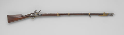 Flint rifle for The State Army, Lambertus Michaelis Thone, c. 1795 - c. 1806 Canvas Print