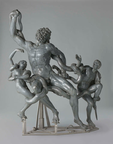 Laocoön, Francesco Righetti (attributed to), before 1781 Canvas Print