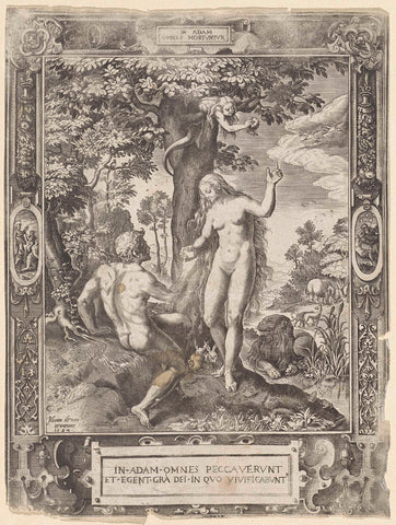 Fall, anonymous, 1584 Canvas Print