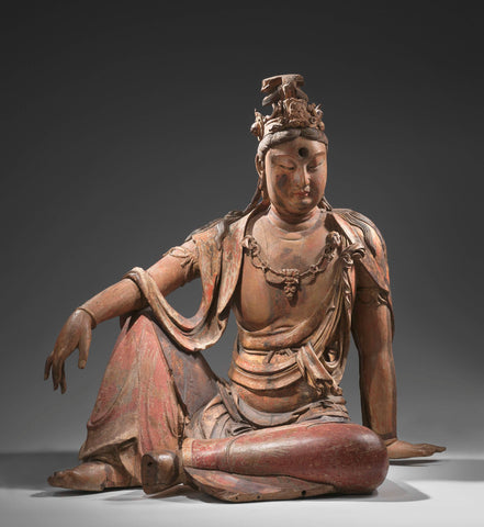 Guanyin, anonymous, c. 1100 - c. 1200 Canvas Print