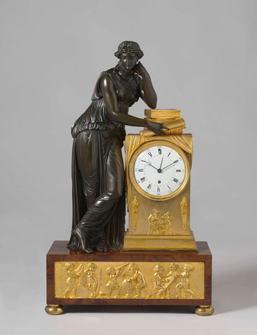 Mantle clock (pendule), anonymous, 1811 Canvas Print