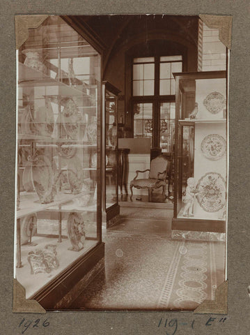 China room seen from a northerly direction in 1926., 1926 Canvas Print