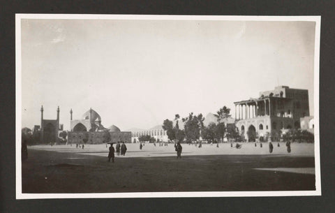 View of naghsh-e Jahan square, Isfahan, Persia, A.G.A. van Eelde, 1925 Canvas Print