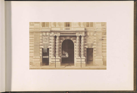 Ground floor of the Bibliothèque Impériale in the Palais du Louvre, Édouard Denis Baldus, c. 1857 Canvas Print