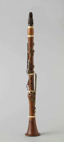 Clarinet, Ludwig Embach & Co, c. 1825 Canvas Print