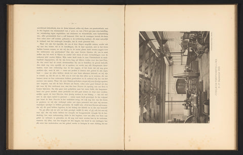 Jubilee exhibition with steam boilers for the 25th anniversary of the machine factory of Gebroeders Stork & Co, anonymous, c. 1893 Canvas Print