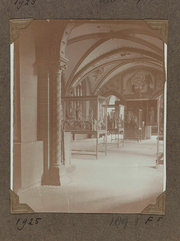 The Gothic hall of the Dutch museum in 1925, 1925 Canvas Print