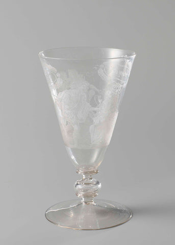 Wine glass, anonymous, 1652 Canvas Print