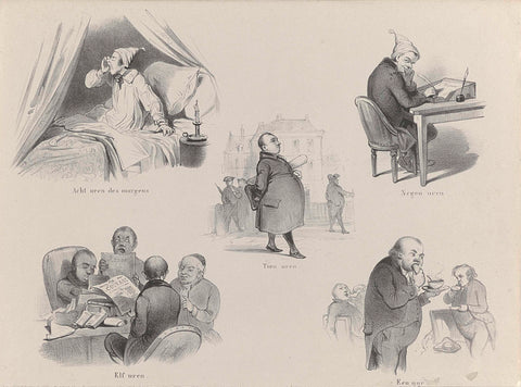 Work of the delegates in the morning at the synod, 1849, anonymous, 1849 Canvas Print