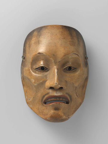 Mask, anonymous, 1700 - 1750 Canvas Print