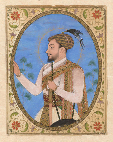 Sultan Mohammed Adil Shah, anonymous, c. 1685 Canvas Print