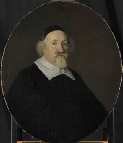 Portrait of Adriaen Besemer, Director of the Rotterdam Chamber of the Dutch East India Company, elected 1642, Pieter van der Werff, 1695 - 1722 Canvas Print